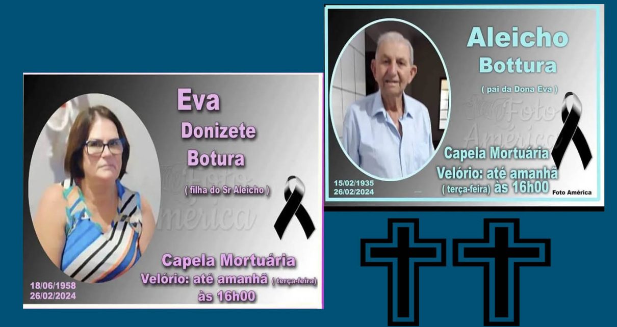 Filha morre poucas horas após pai no Paraná FOTO REDES SOCIAIS