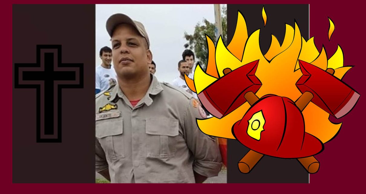 Aos 42 anos morre o bombeiro militar Anderson Vicente vítima de infarto fotos divulgação e Pixabay