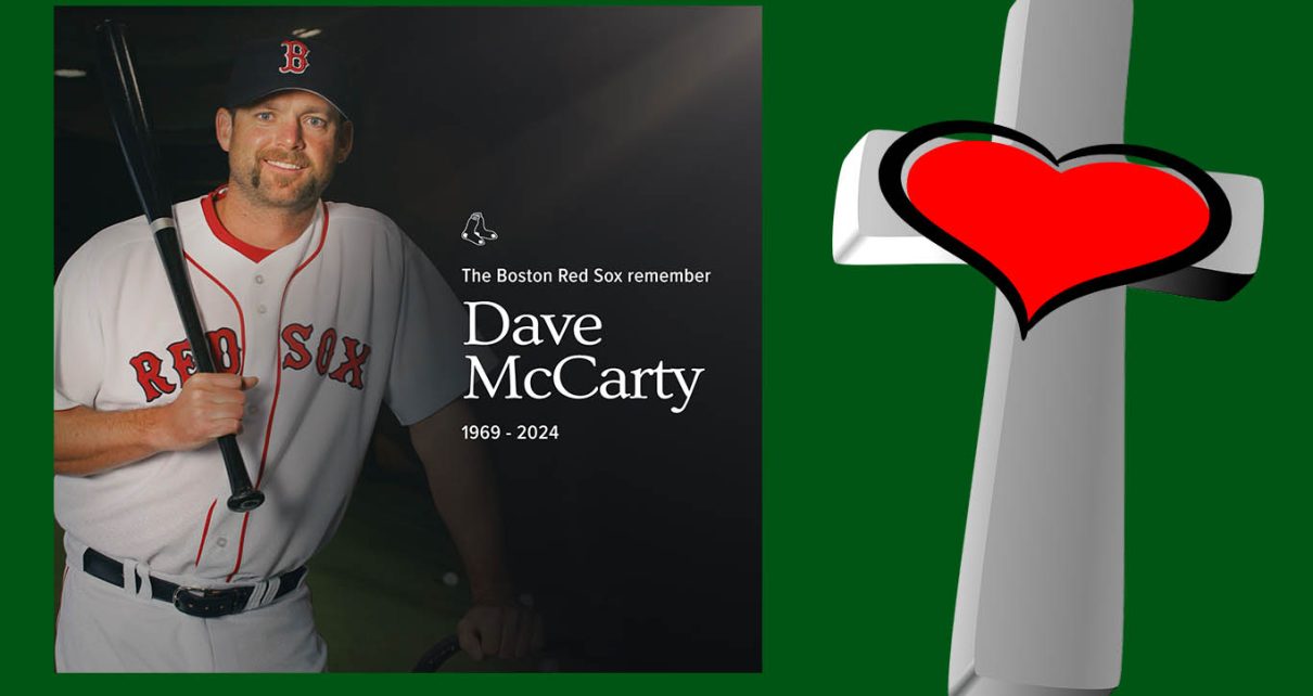 O ex-jogador do Boston Red Sox e campeão da World Series de 2004, Dave McCarty, morreu após um “evento cardíaco” em Oakland, Califórnia.