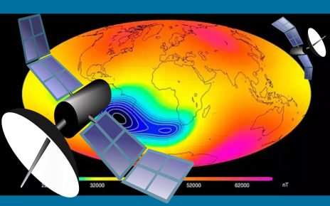 houve uma diminuição da proteção magnética da Terra nesta região, especificamente no sul e sudeste do Brasil, estendendo-se até a África