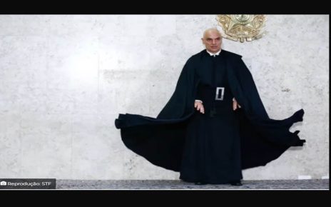 ALEXANDRE DE MORAES - Congressista norte-americano intima ministro e ameaça Brasil com sanções, diz O Globo foto reprodução STF