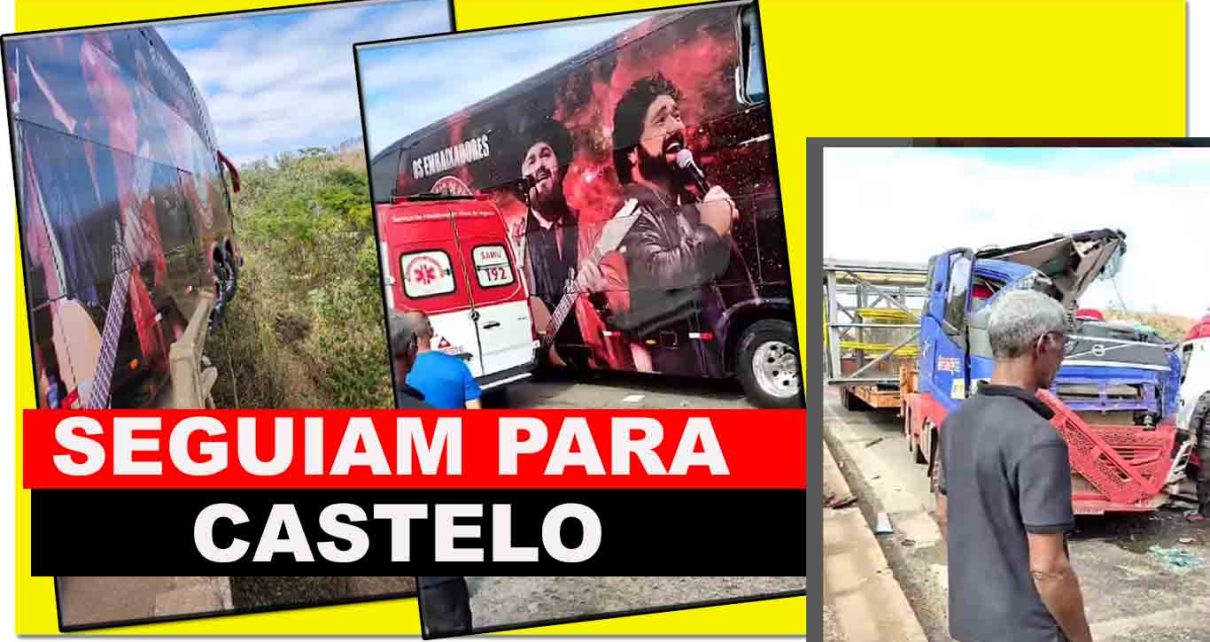 A ACIDENTE CESAR MENOTTI E FABIANO VÍDEO ACIDENTE - César Menotti e Fabiano sofrem grave acidente em Minas Gerais em viagem para show no ES FOTOS REPRODUÇÃO DE TELA INSTAGRAM