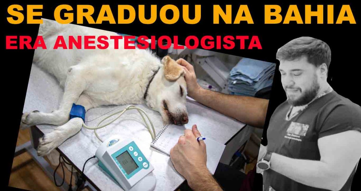 MÉDICO VETERINÁRIO infarta no momento em que atendia paciente; ele não resistiu FOTOS REDES SOCIAIS E PIXABAY