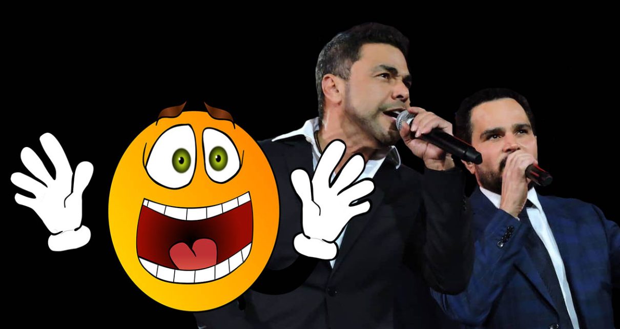 Zezé Di Camargo perde a paciência dá bronca em colegas de palco durante show