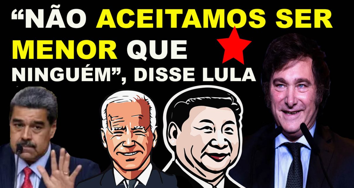 Brasil “quer estar” com China, EUA, Venezuela e Argentina, afirma Lula