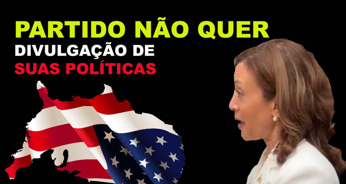 os democratas querem que Kamala esconda suas políticas malucas até depois da eleição