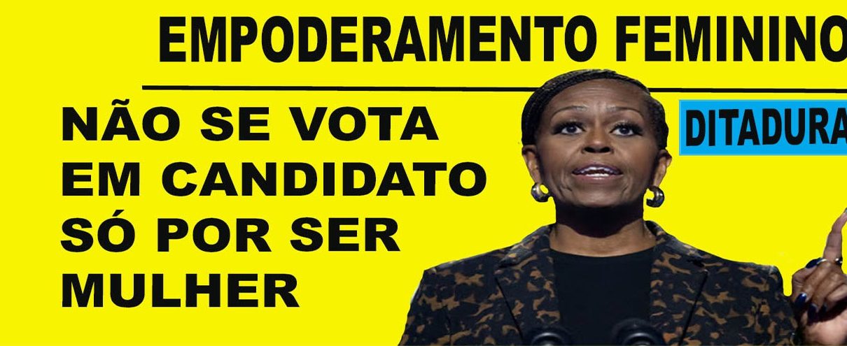 MALUCOU - Michelle Obama ataca homens, dá sermão em mulheres e afirma que eleitores que não apoiam Kamala são racistas e sexistas