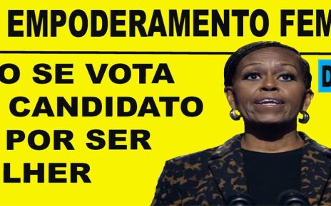 MALUCOU - Michelle Obama ataca homens, dá sermão em mulheres e afirma que eleitores que não apoiam Kamala são racistas e sexistas
