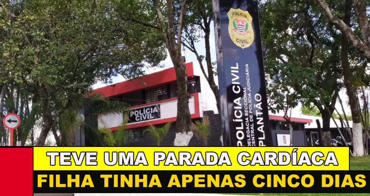 Mulher morre após mal súbito enquanto trocava fralda de filha recém-nascida