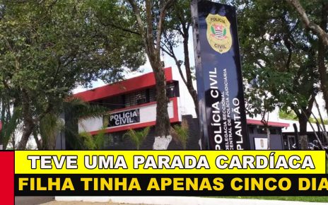 Mulher morre após mal súbito enquanto trocava fralda de filha recém-nascida