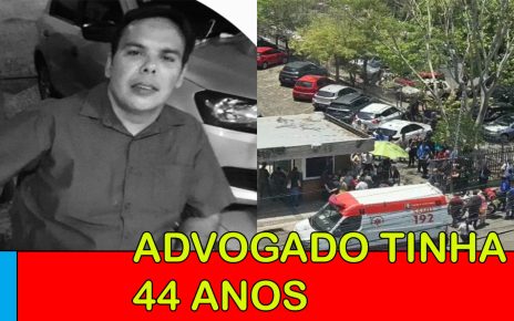 Advogado Eduardo Douglas Frazão morre após sofrer infarto na porta do Tribunal de Justiça