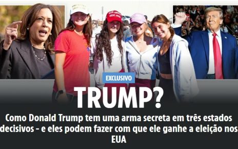 AS MULHERES serão essenciais se Donald Trump retornar à Casa Branca