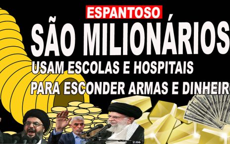 HEZBOLLAH ESCONDE esconde US$ 500 milhões em ouro e dinheiro em bunker sob hospital de Beirute