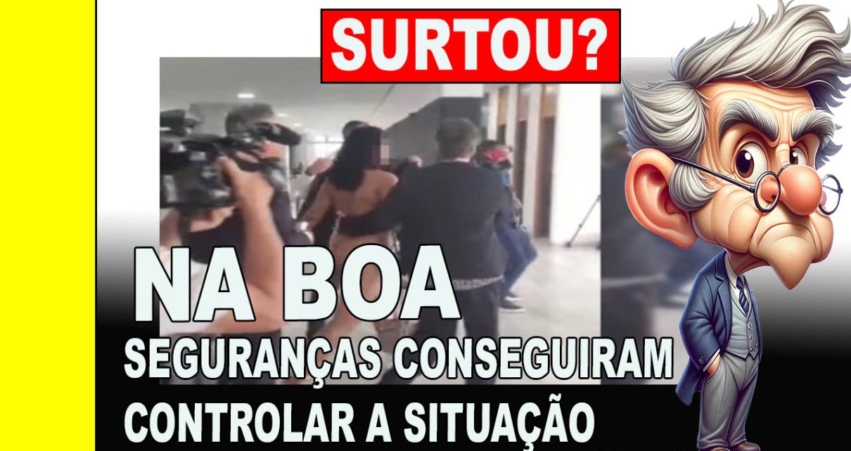 MULHER ENTRA sem roupa no Palácio do Planalto - VÍDEO