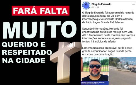 LOCUTOR É ENCONTRADO sem vida dentro de estúdio de emissora; prefeitura lamenta