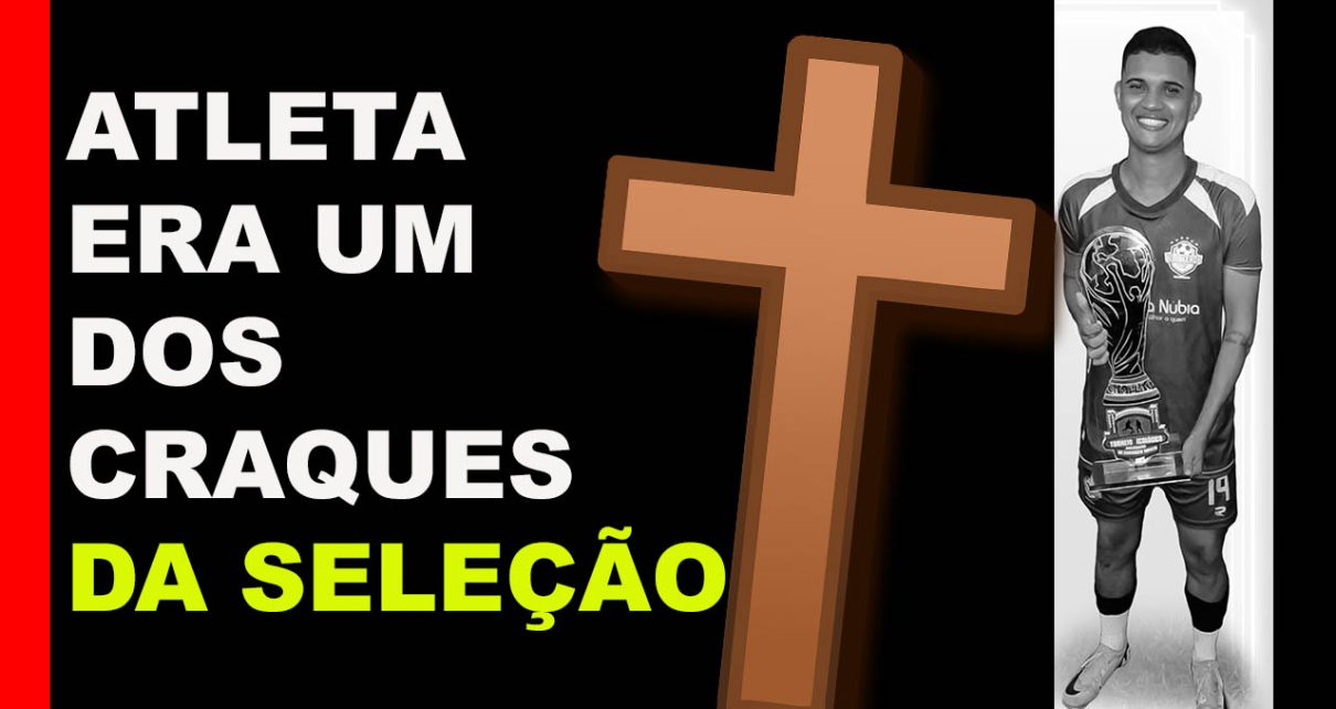 É com imensa tristeza que recebemos a notícia da morte do atleta Claudeylton Gomes de Sousa Santos