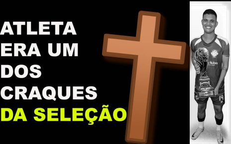É com imensa tristeza que recebemos a notícia da morte do atleta Claudeylton Gomes de Sousa Santos