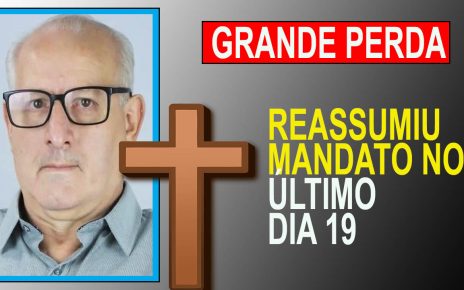 A MORRE O vereador Antonio Acordi FOTO REPRODUÇÃO FACEBOOK