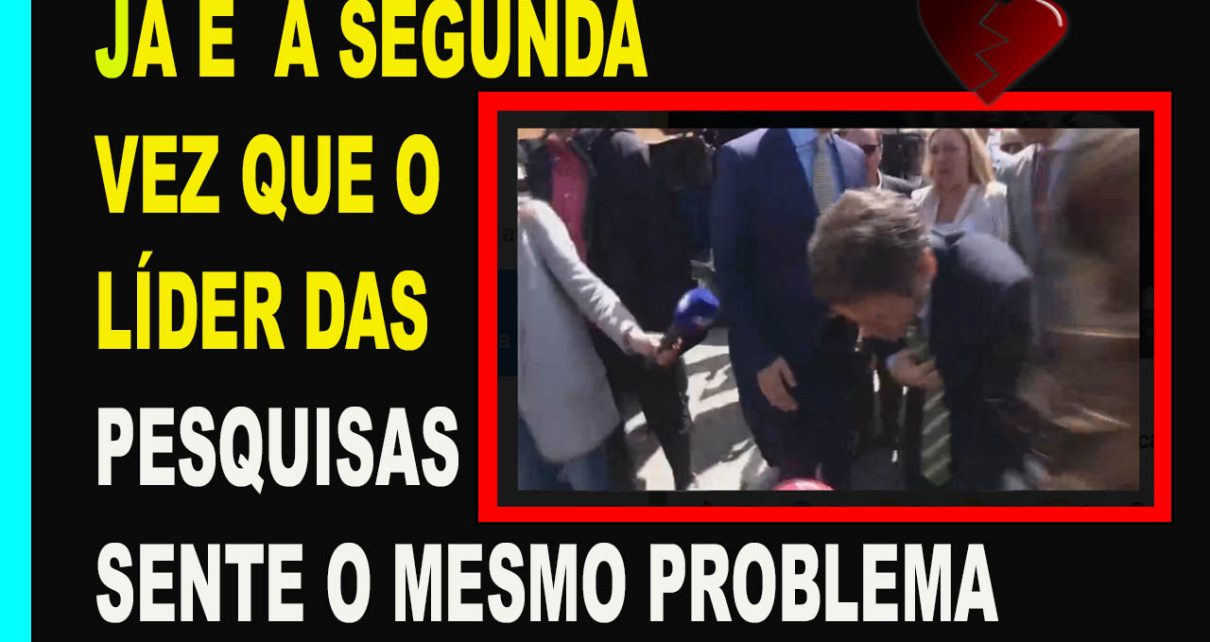 André Ventura volta a se sentir mal durante a campanha, dias após deixar o hospital