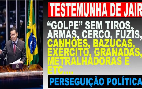 O VICE -Mourão chama 8/1 de “baderna” e diz que “estava piscina” durante atos