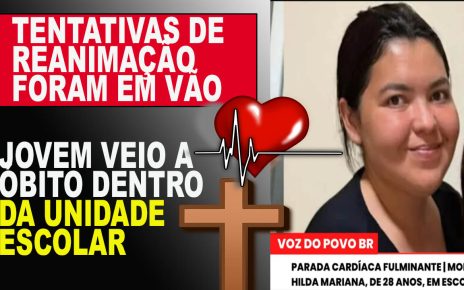 MORRE A jovem Hilda Mariana Oliveira Gomes
