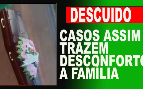 CAIXÃO É LANÇADO NA BR-153 APÓS CARRO FUNERÁRIO SALTAR QUEBRA-MOLA
