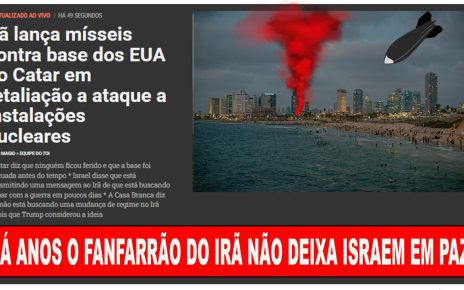 Irã lança mísseis contra base dos EUA no Catar em retaliação a ataque a instalações nucleares