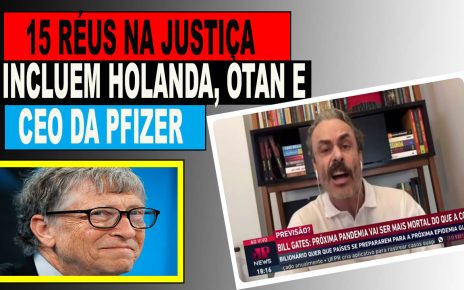 3 novos autores pedem para participar de ação judicial contra Bill Gates por supostas lesões por injeção de Covid