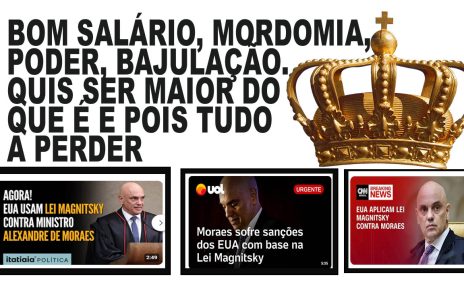 MORAES PUNIDO - Entrou na lista dos ditadores dos mais sanguinários, violadores da lei e dos Direitos Humanos - lei MAGNITSKY