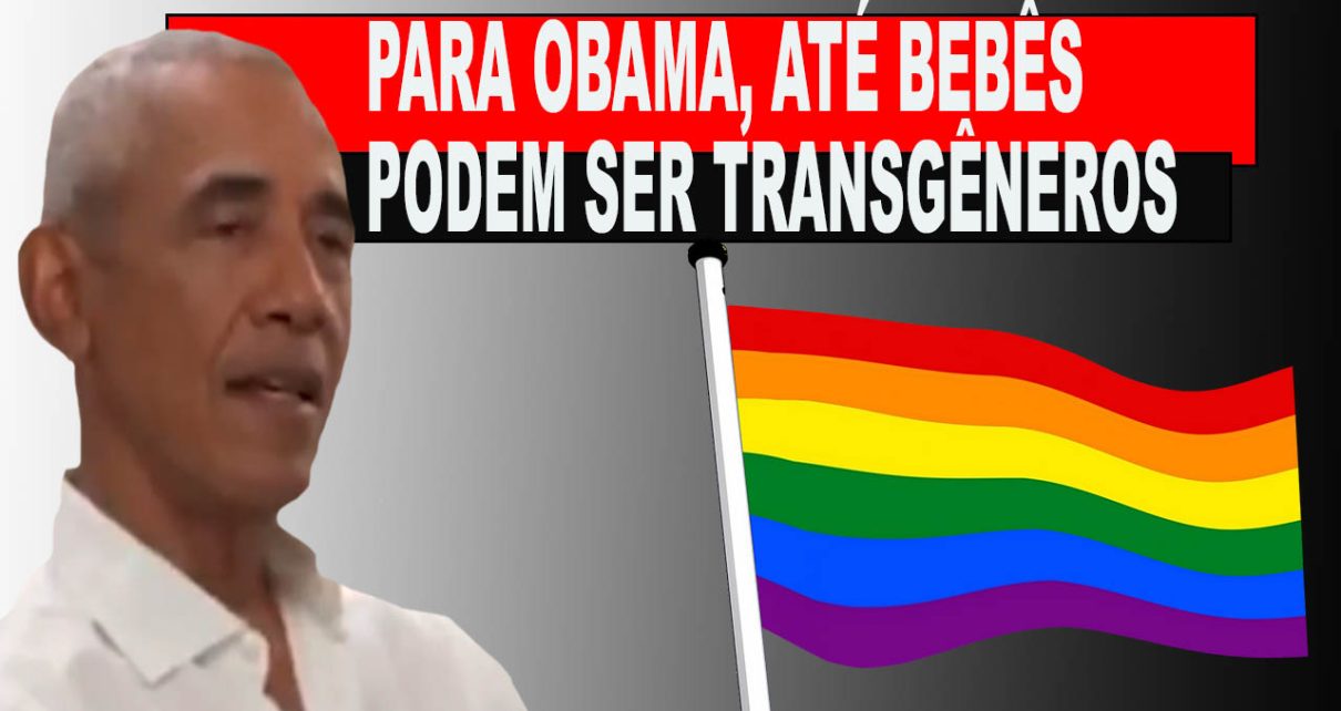 OBAMA DIZ QUE MENINOS precisam de homens homossexuais em suas vidas