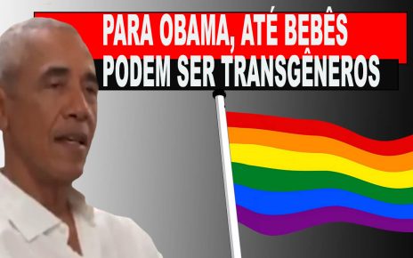 OBAMA DIZ QUE MENINOS precisam de homens homossexuais em suas vidas