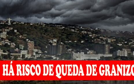 ALERTA NO ES - de chuvas INTENSAS para este final de semana; ventos intensos, entre 60 e 100 km/h.