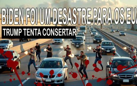 VÍDEO - POLÍCIA PRENDE IMIGRANTES ilegais que dispararam armas de fogo em rodovia movimentada do Texas na véspera de Ano Novo - Esquerdista Biden deixou mais de 8 milhões entrarem nos EUA sem saber quem eram