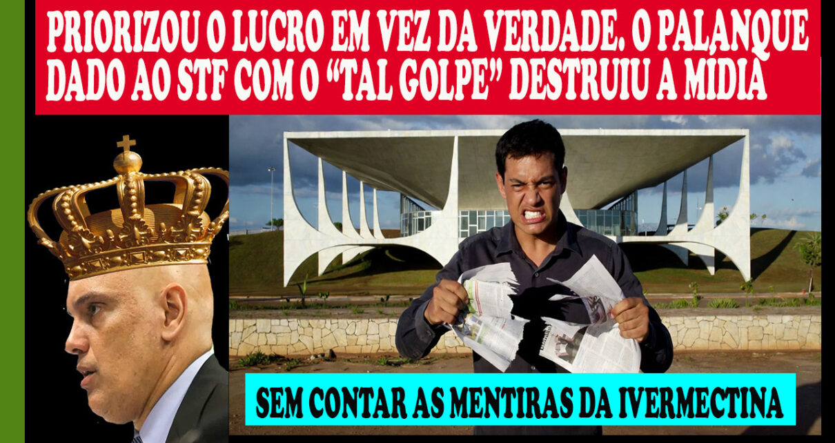 FIM DA MÍDIA - A Ascensão da Nova Mídia: Sobre a verdade descentralizada e o colapso da mídia corporativa QUE PERDEU CREDIBILIDADE PARA A MIORIA