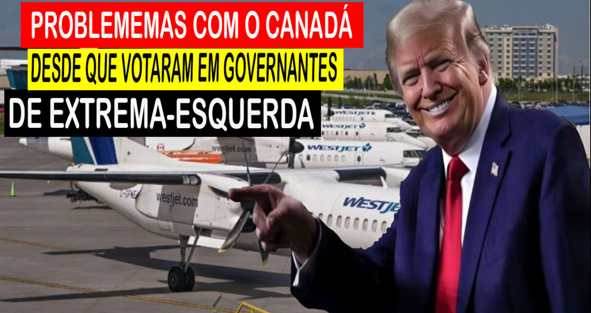 Trump ameaça proibir aviões fabricados no Canadá