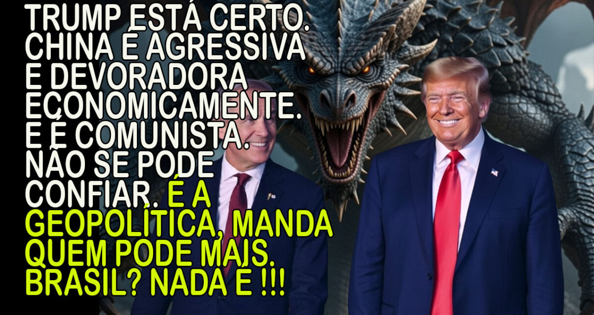 China vai 'devorar' o Canadá diz Trump