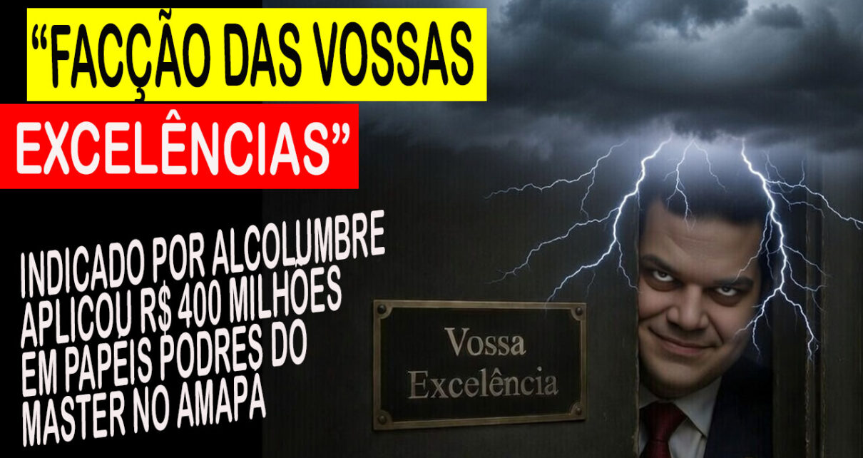 ARMADILHA BANCO MASTER - Alcolumbre prepara MARACUTAIA para Mendonça