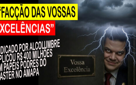 ARMADILHA BANCO MASTER - Alcolumbre prepara MARACUTAIA para Mendonça