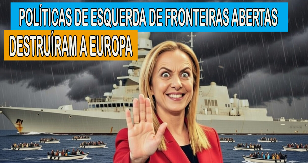 O DRAMA EUROPEU - Após o Parlamento Europeu alterar as regras de asilo, a Itália de Meloni aprova lei que autoriza bloqueios navais contra barcos de migrantes; MUÇULMANOS DOMINAM EUROPA, NÃO ACEITAM LEIS DOS PAÍSES, E QUEREM IMPOR SUA CULTURA E LEIS, COMO A SHARIA