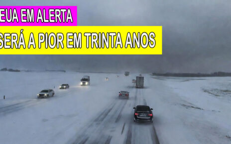 CINCO ESTADOS SE preparam para tempestade de inverno "com risco de vida", enquanto neve e frio extremo atingem o país