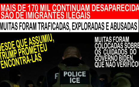 ENCONTRADAS 145 MIL CRIANÇAS que estavam desaparecidas no goverdo de Biden, "O Fraudulento", que mau reunia 300 pessoas em seus comícios