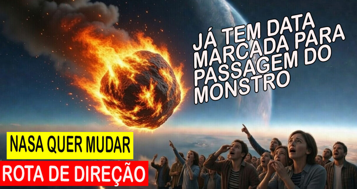 GIGANTE ASTERÓIDE leva muita preocupação a NASA