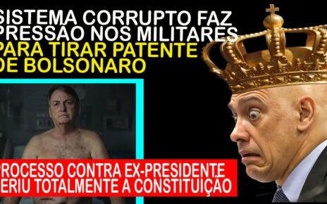 Justiça Militar peita Supremo e quer justiça para Bolsonaro
