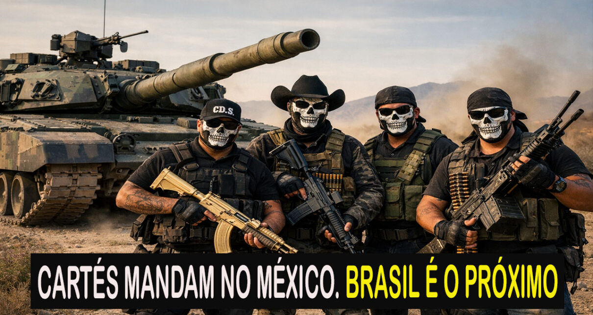 "EL MENCHO" ERA SINISTRO COM QUEM TRAÍA ELE; cartéis possuem até tanques de guerra e "empresa" para sumir quimicamente com corpos - VÍDEO