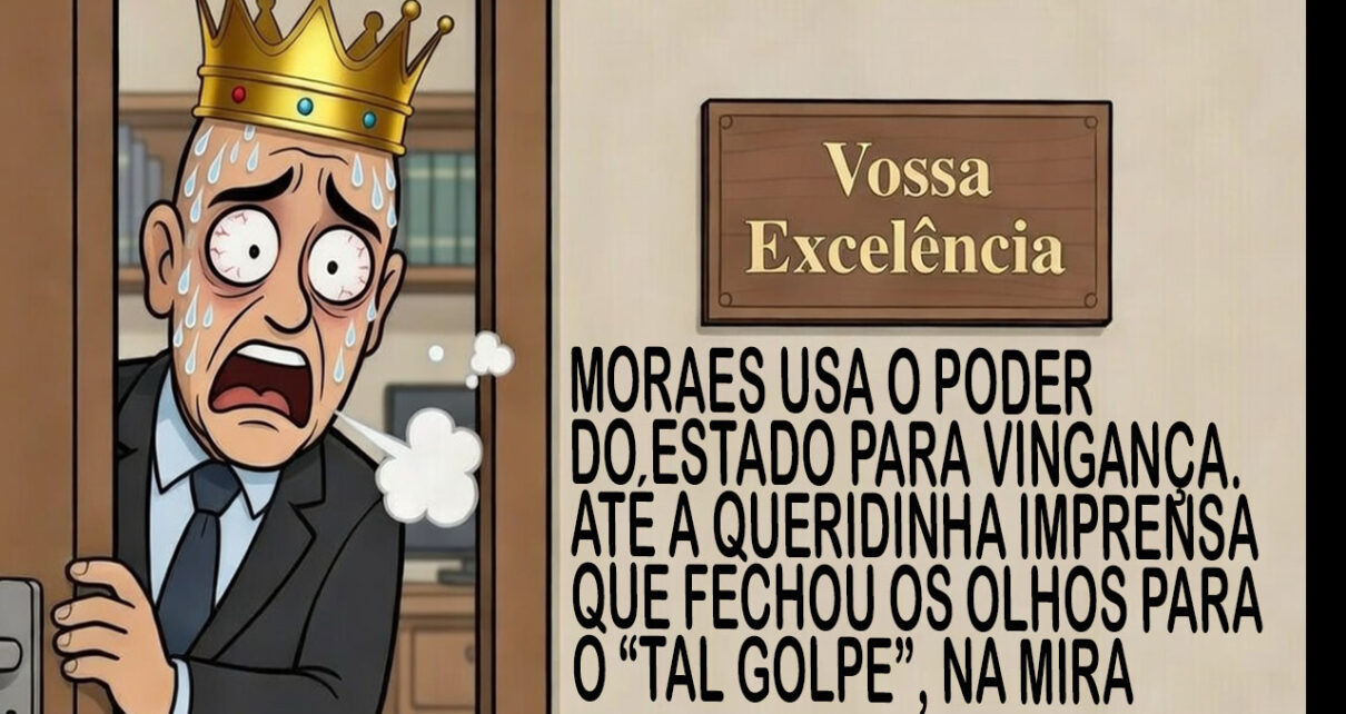 Plano secreto de vingança de Moraes é revelado; MORAES USA DO AUTORITARISMO PARA PROTEGER FAMÍLIA E O STF - VÍDEO