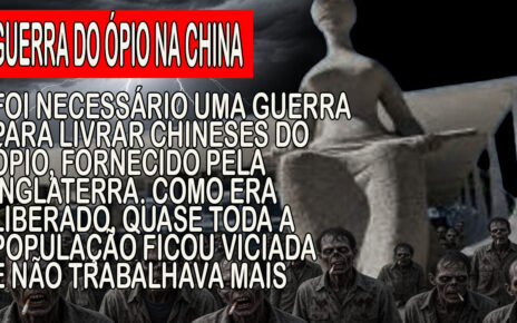 Porque essa sanha do STF em liberar todas as drogas?"; HONG KONG FOI PARAR NAS MÃOS DA INGLATERRA APÓS MAIORIA DOS CHINESES FICAREM VICIADOS EM ÓPIO