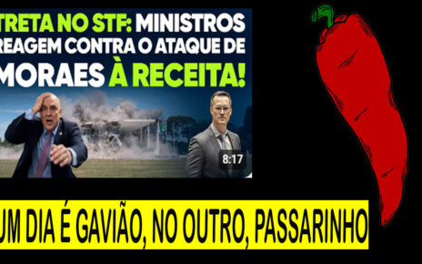 ministros atacam Moraes na imprensa