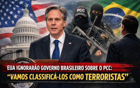 EUA não levarão em conta posição do governo brasileiro sobre classificar o PCC como organização terrorista