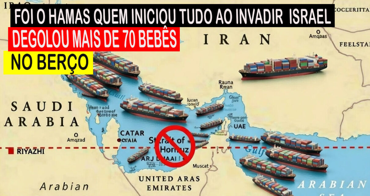 Estreito de Ormuz está fechado e qualquer navio que tentar passar será incendiado