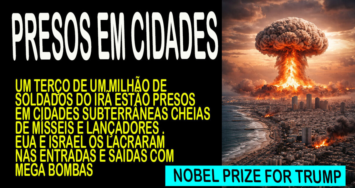 Israel encontra “BASE SECRETA” e bombardeia Min Zadai perto de Teerã - HÁ 40 ANOS IRÃ CONSTRUIU MAIS DE 20 CIDADES SUBTERRÂNEAS PARA BOMBAS E LANÇADORES